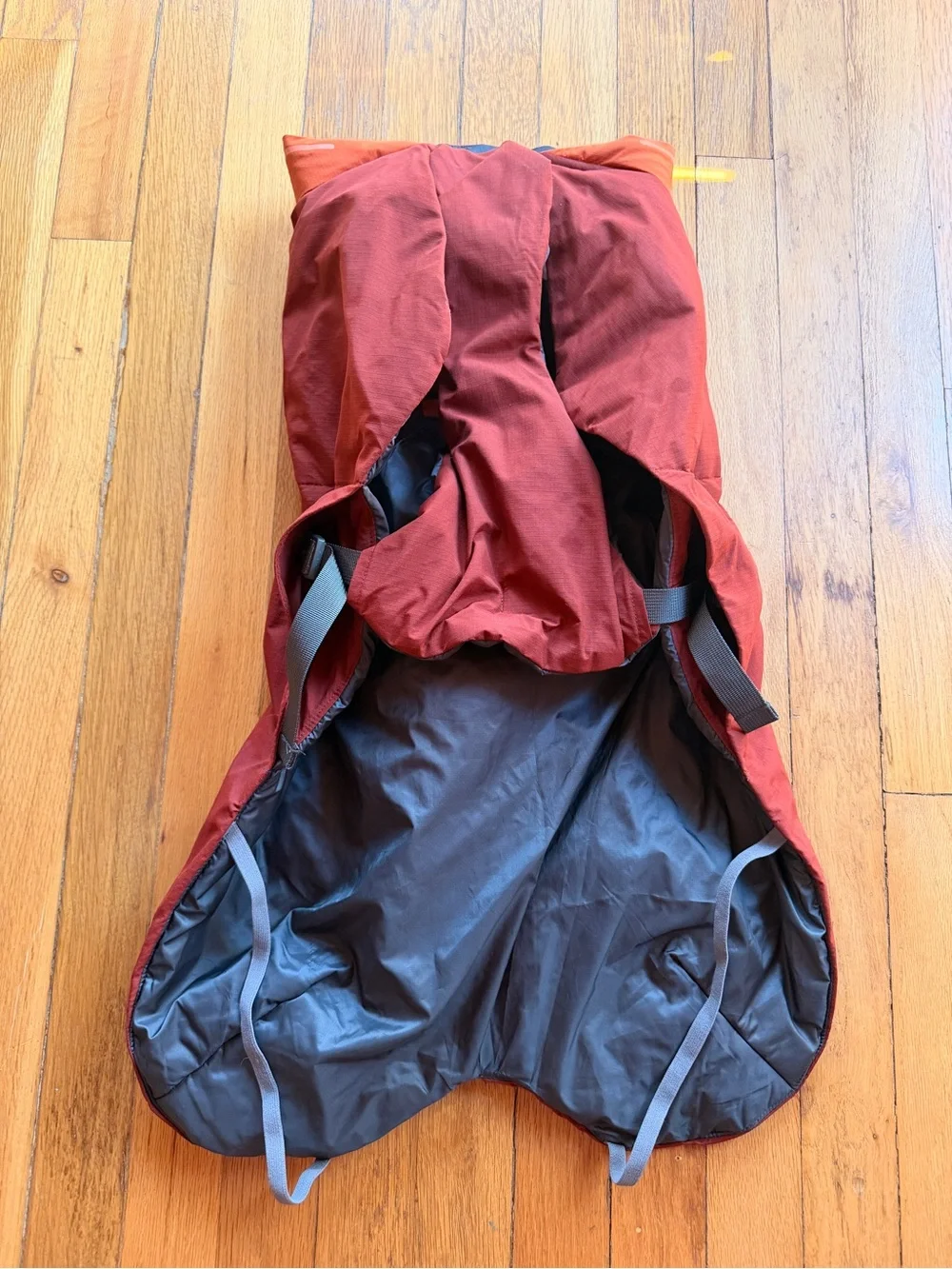 Ruffwear vert waterproof insulated orange dog vest